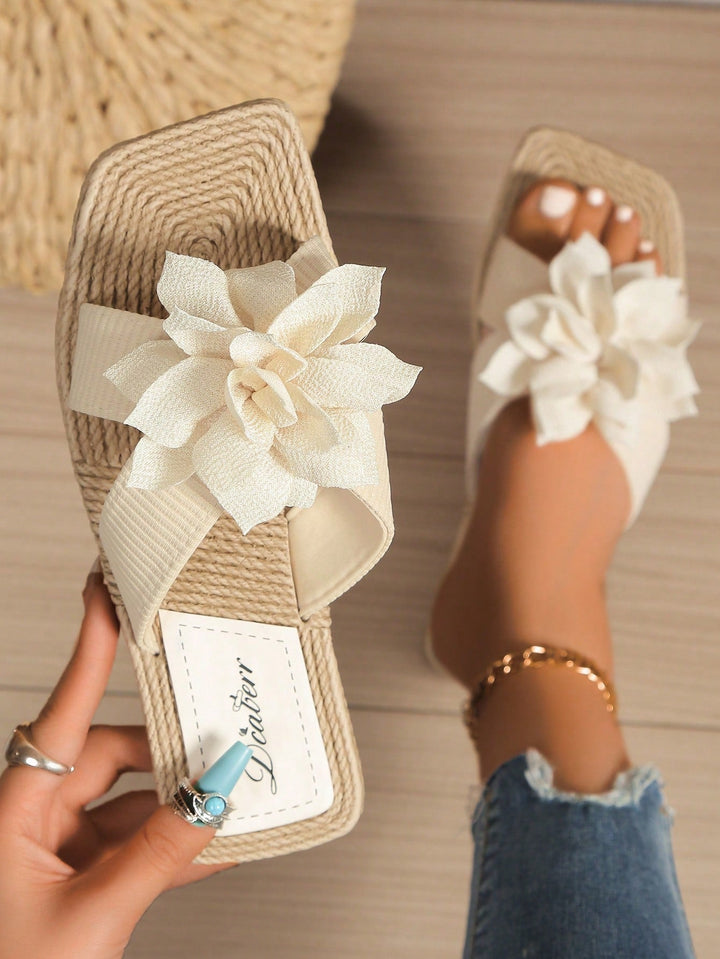 Joanna | Sandały Boho z kokardą i jute&