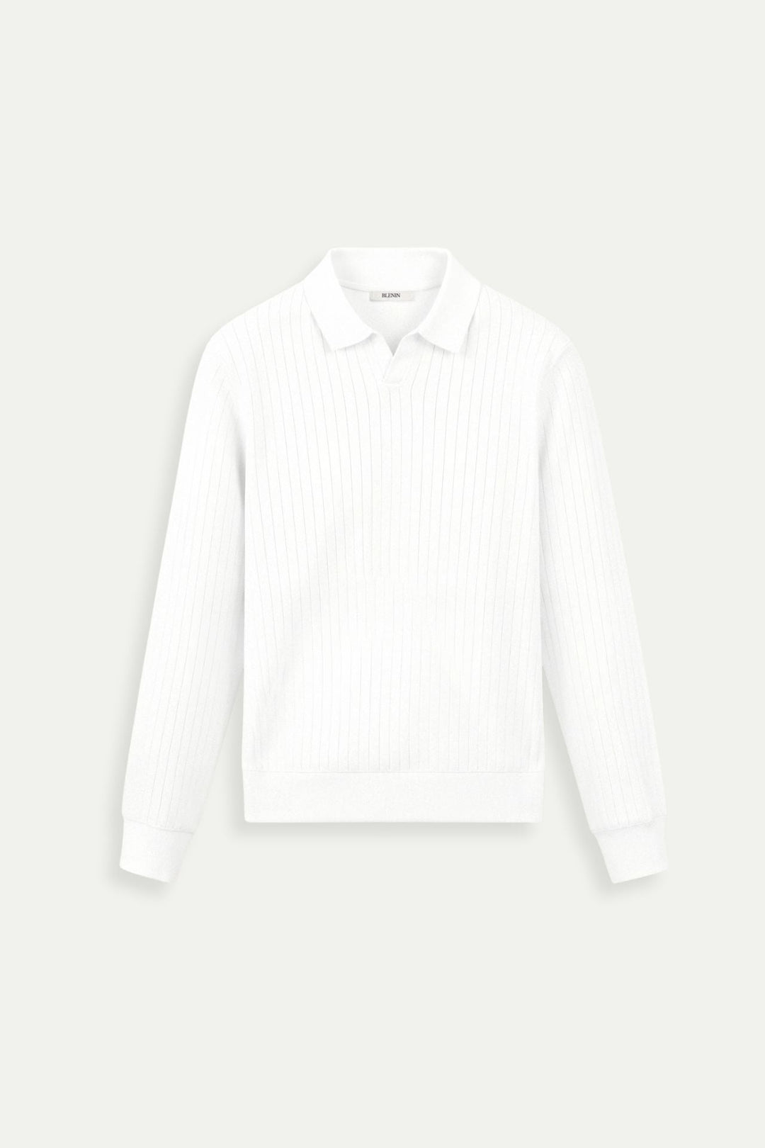 Łukasz | Polo męskie z dzianiny – minimalistyczna elegancja