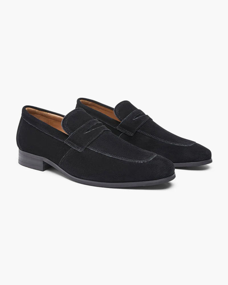 Aleksander | Klasyczne męskie mokasyny z zamszu w stylu casual