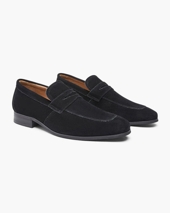 Aleksander | Klasyczne męskie mokasyny z zamszu w stylu casual