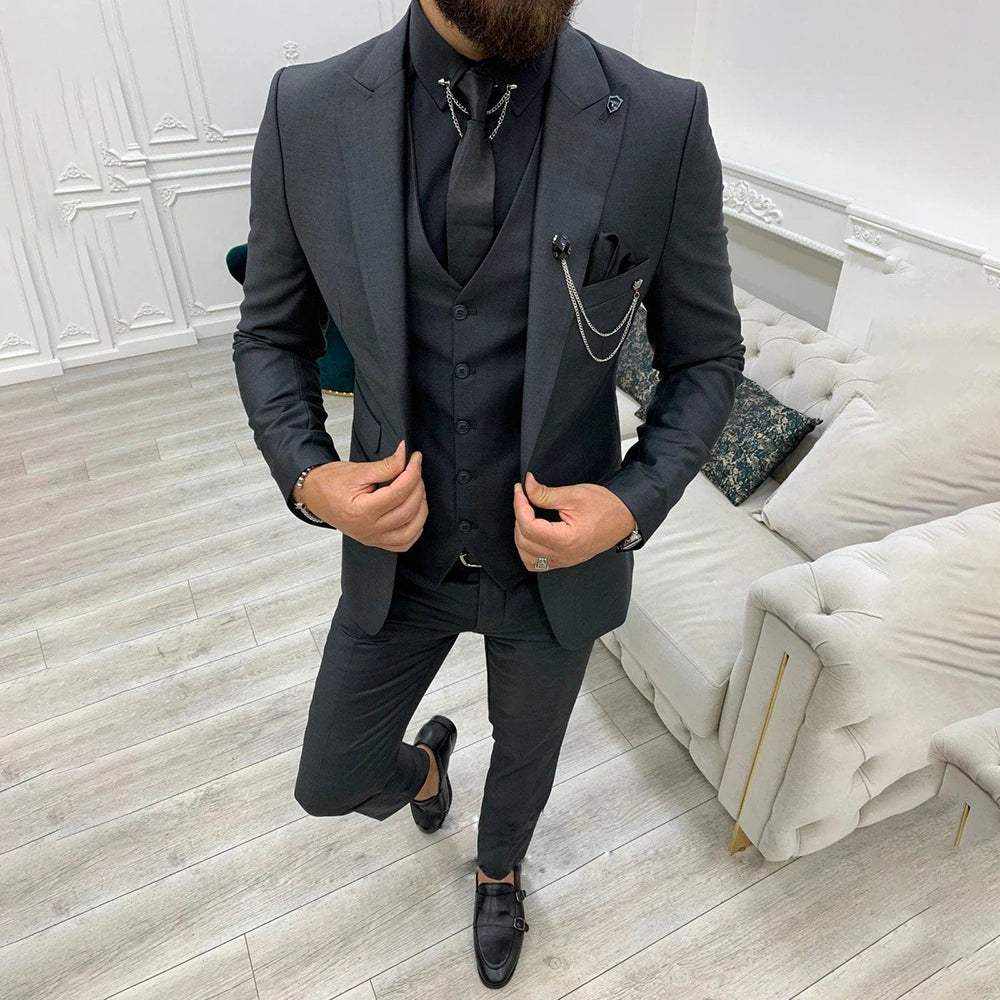 Leonard | Elegancki garnitur męski o ponadczasowym kroju
