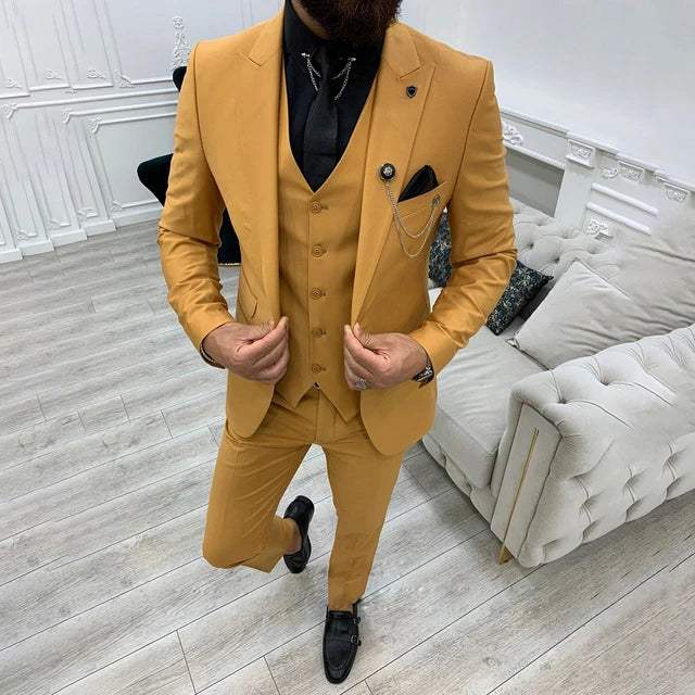 Leonard | Elegancki garnitur męski o ponadczasowym kroju