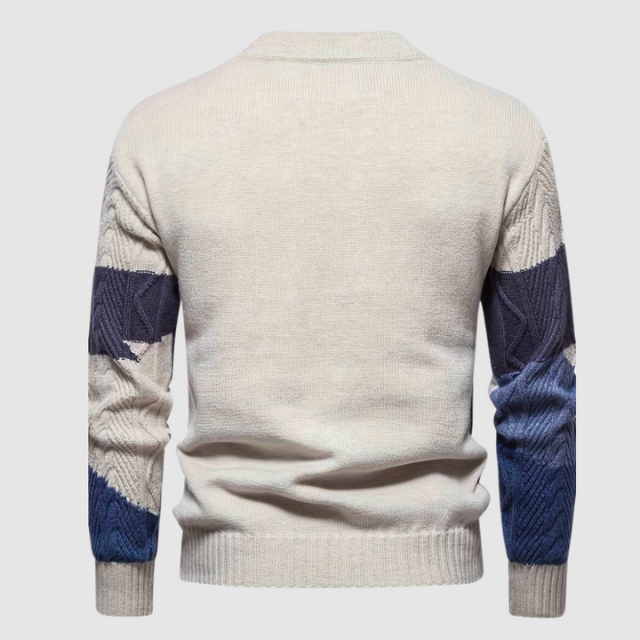 Sylvain | Męski sweter o luźnym kroju i codziennej elegancji