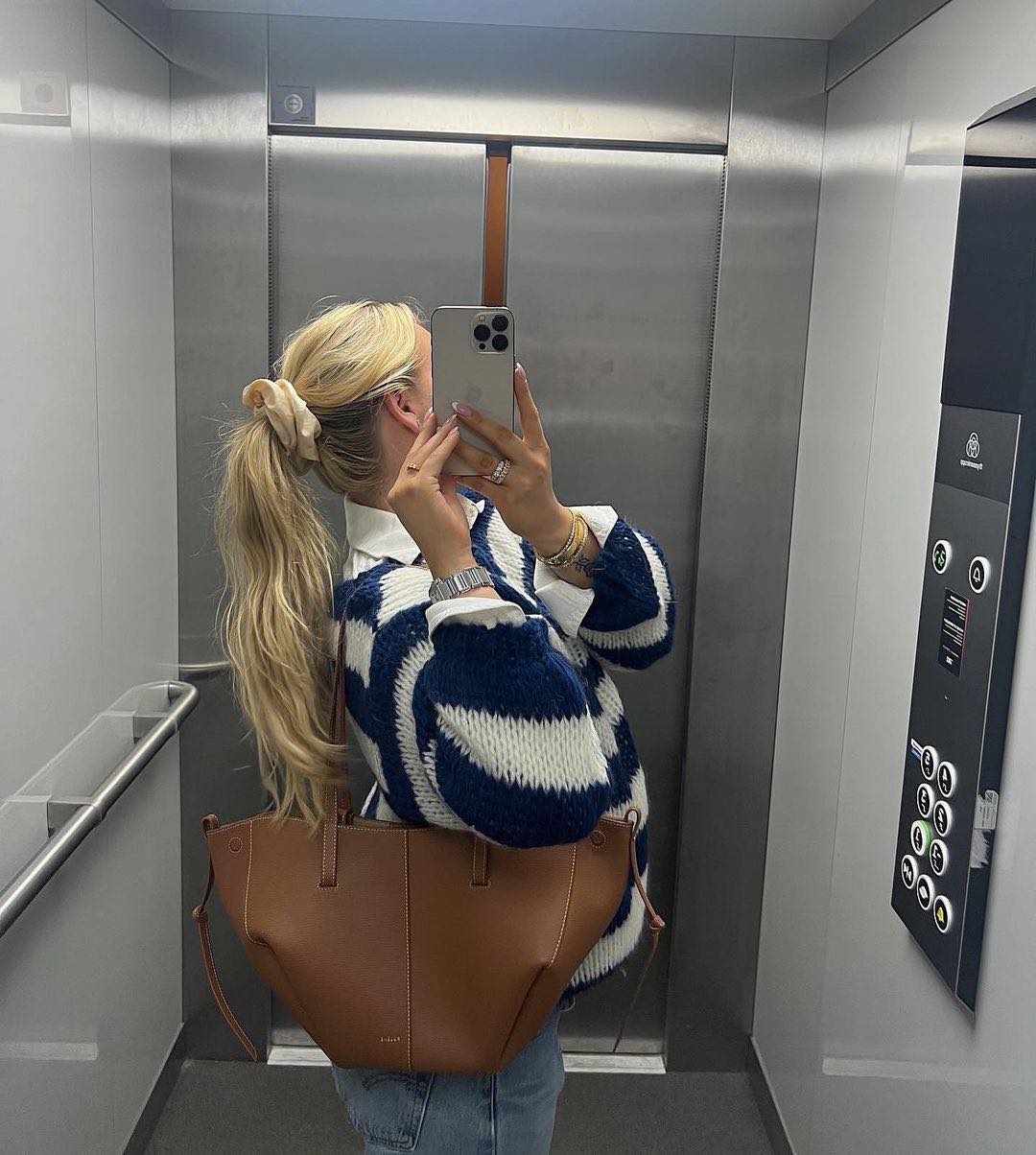 Teresa | Paskowy Sweter Dzianinowy Oversize