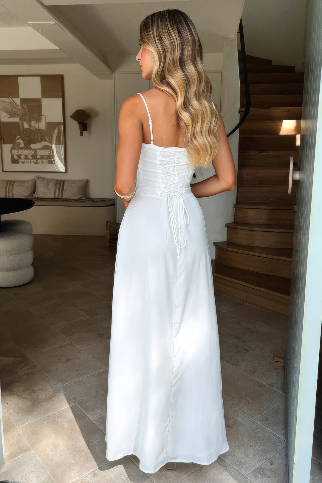 Eliza | Sukienka Maxi o Eleganckim Letnim Kroju