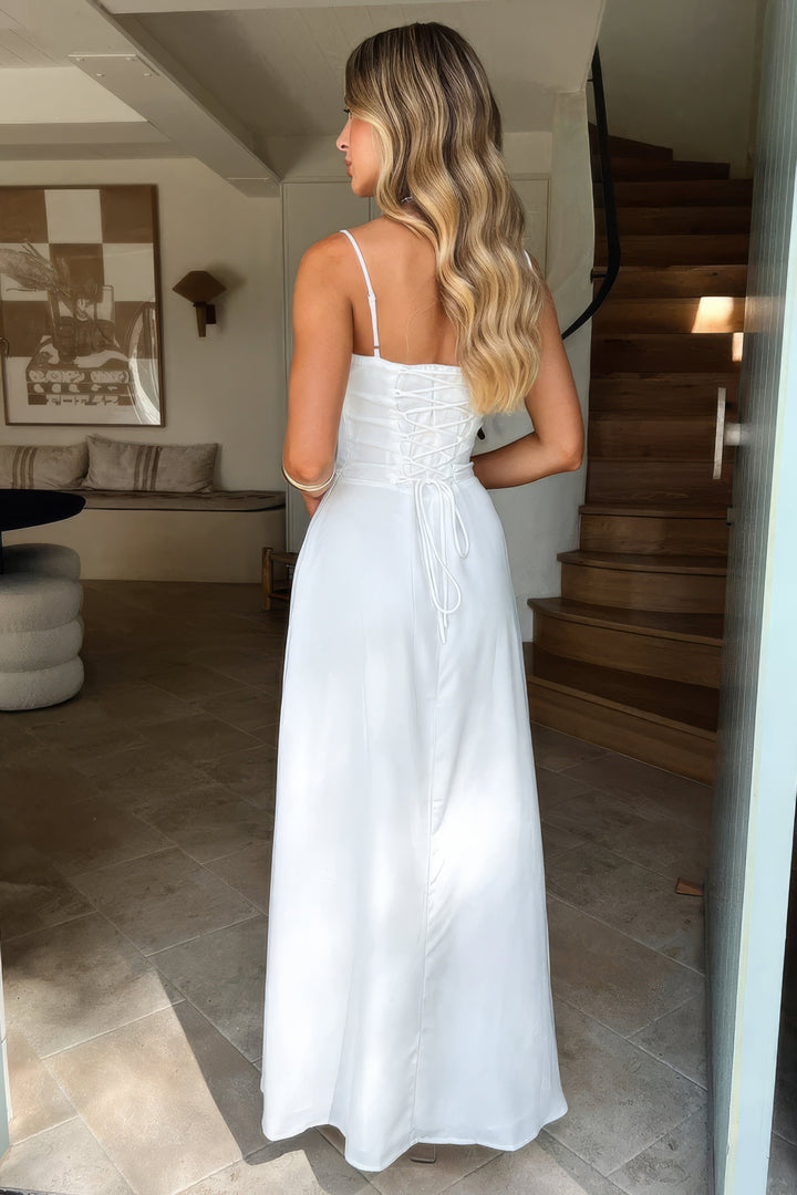 Eliza | Sukienka Maxi o Eleganckim Letnim Kroju