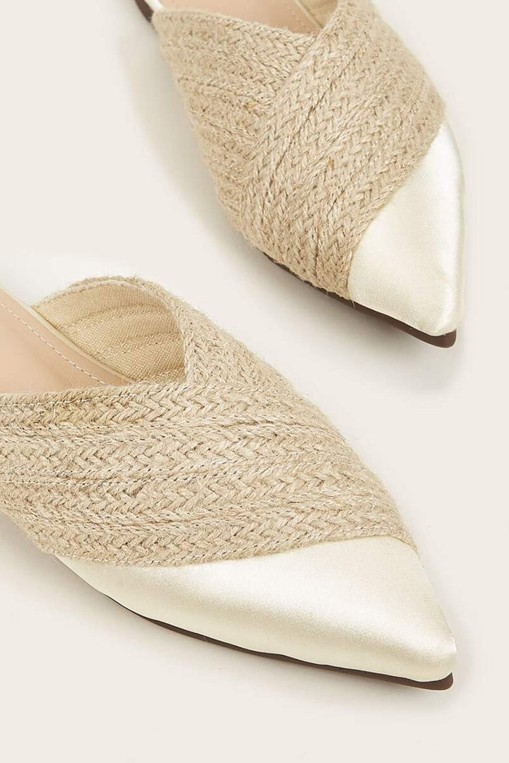 Zuzanna | Modne espadryle z odkrytą piętą