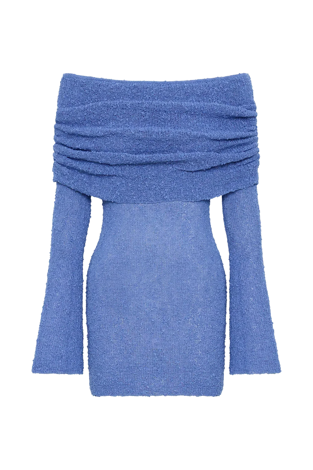 Velina | Przezroczysta sukienka mini off-shoulder