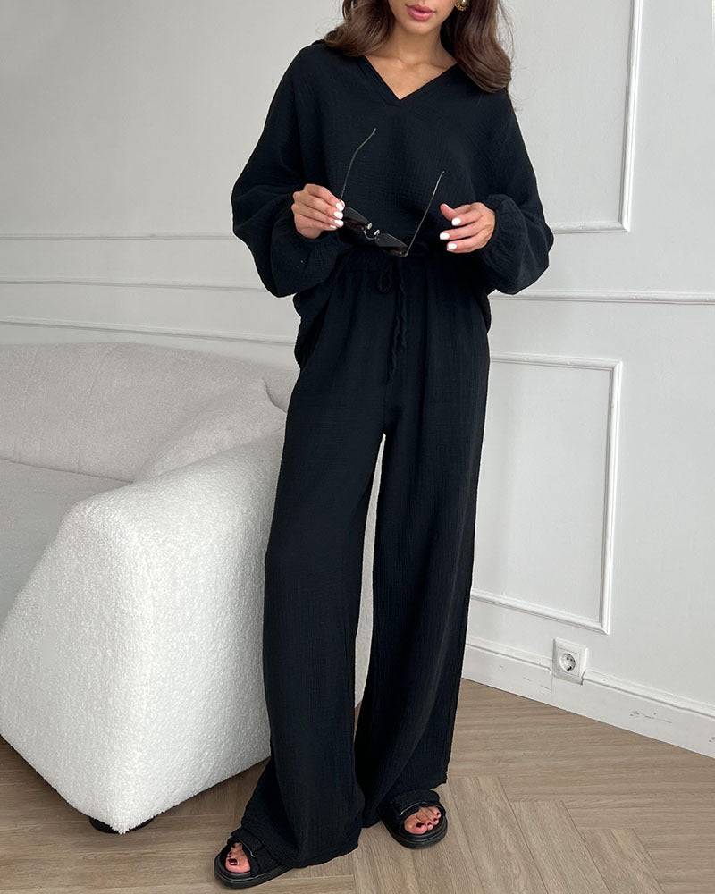 Klaudia | Elegancki dwuczęściowy zestaw o komfortowym kroju