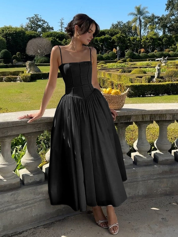 Evelisse | Letnia sukienka midi o lekkim, eleganckim fasonie