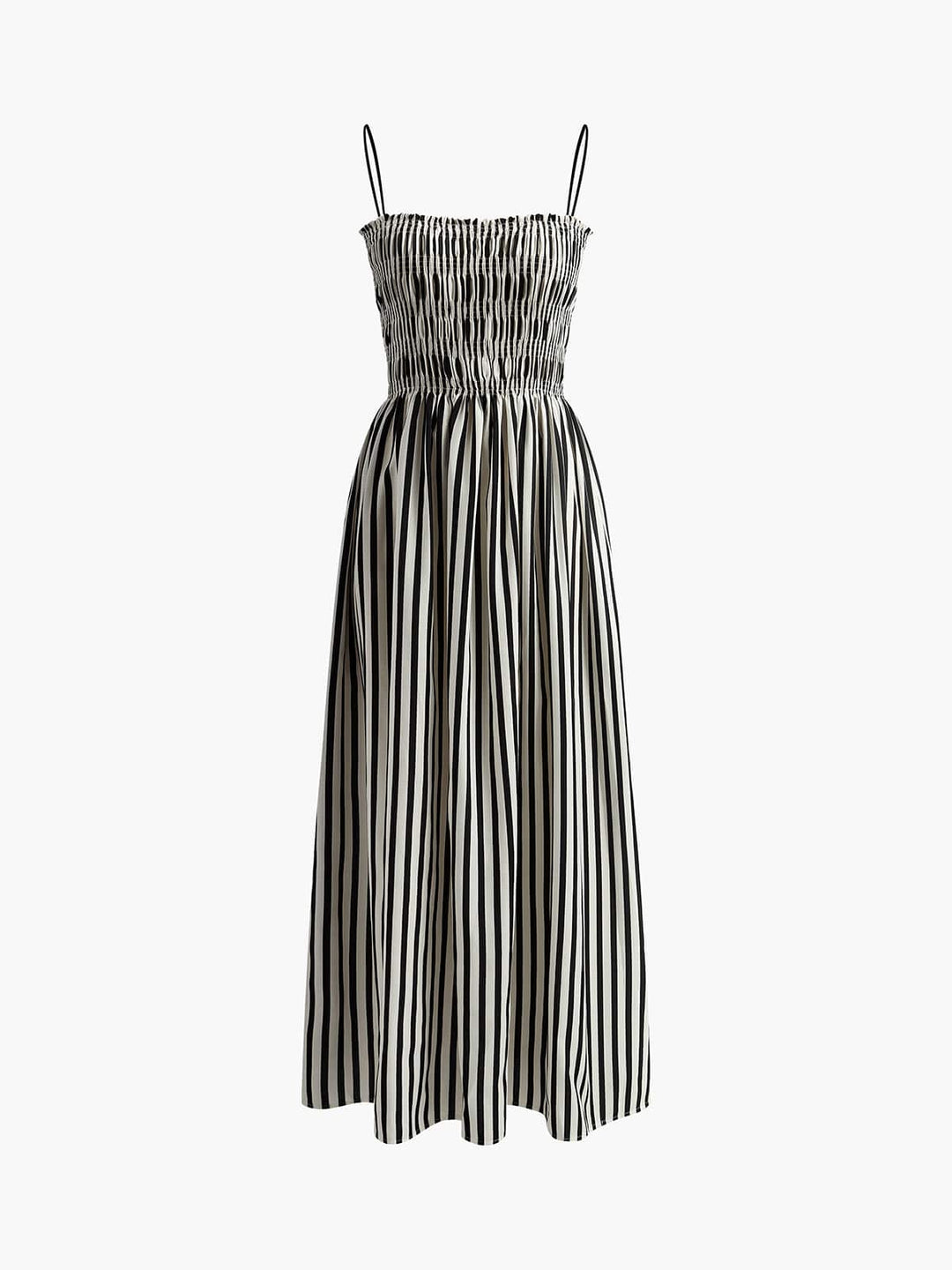 Seloria | Letnia sukienka maxi w paski z lekkiego materiału