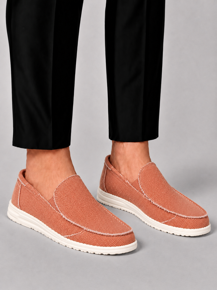 Damian | Męskie Mokasyny Slip-On o Komfortowym Kroju