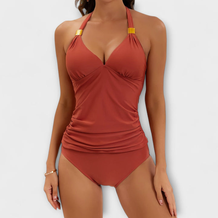 Malwina | Bikini halter damskie o wygodnym kroju