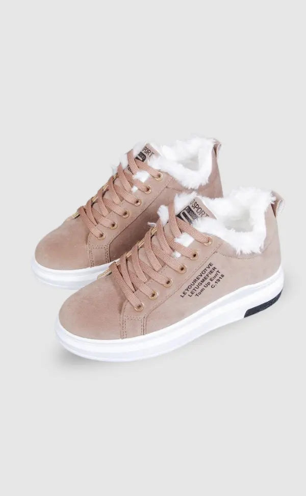 Jovie | Sneakersy z Fleece&