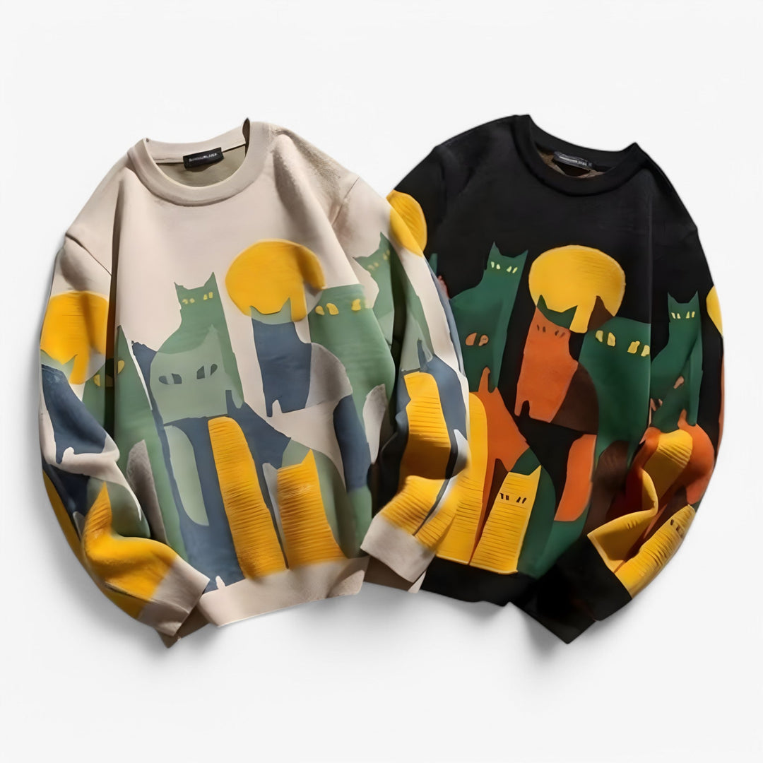 Felinara | Komfortowy Sweter dla Kota – Elegancki i Ciepły Styl