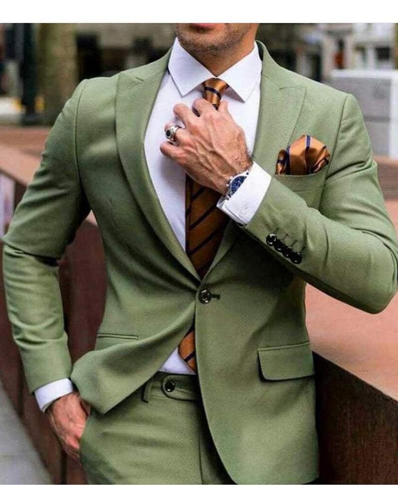 Cezary | Męski garnitur slim fit o eleganckim kroju