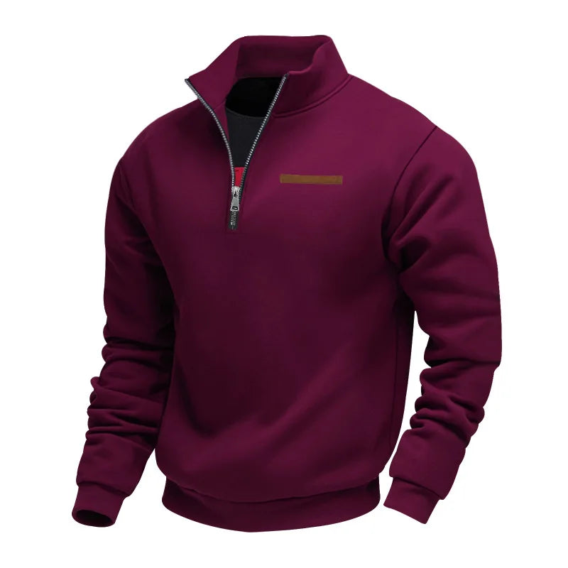 Edrien | Polarowy Sweter Lennox dla Mężczyzn – Premium Komfort