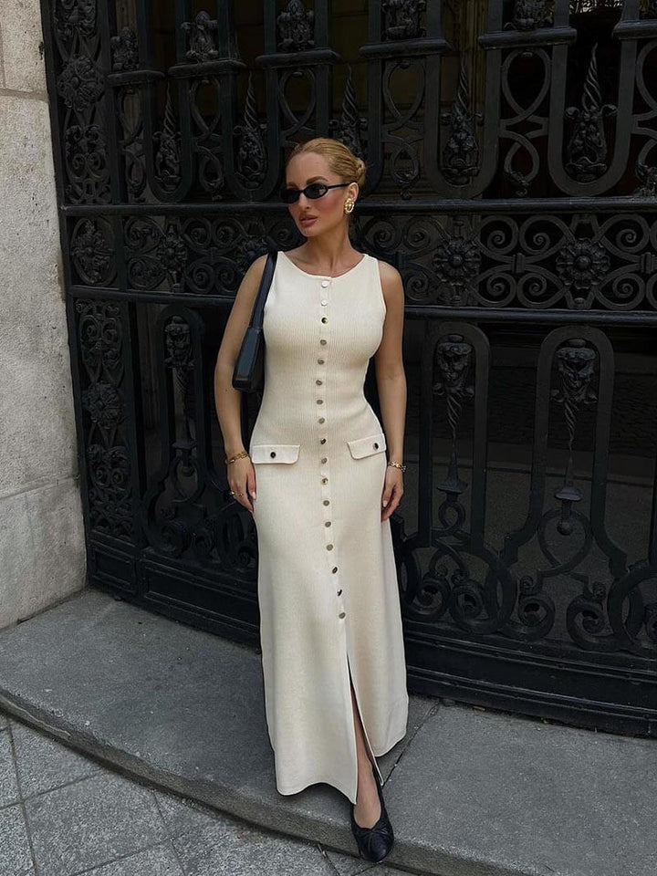 Calivra | Elegancka sukienka maxi do ziemi