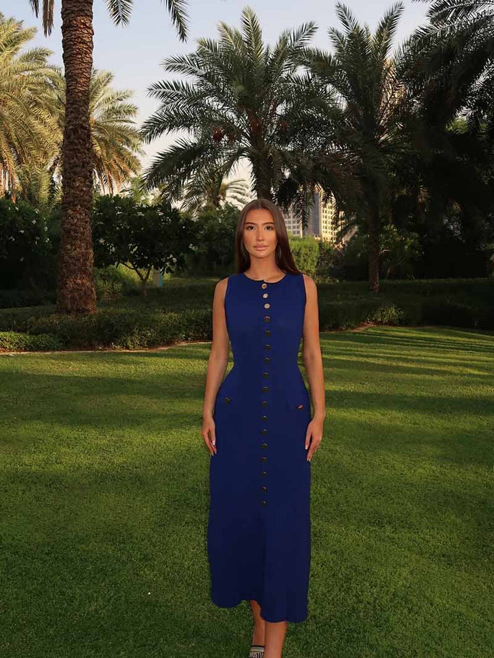 Calivra | Elegancka sukienka maxi do ziemi