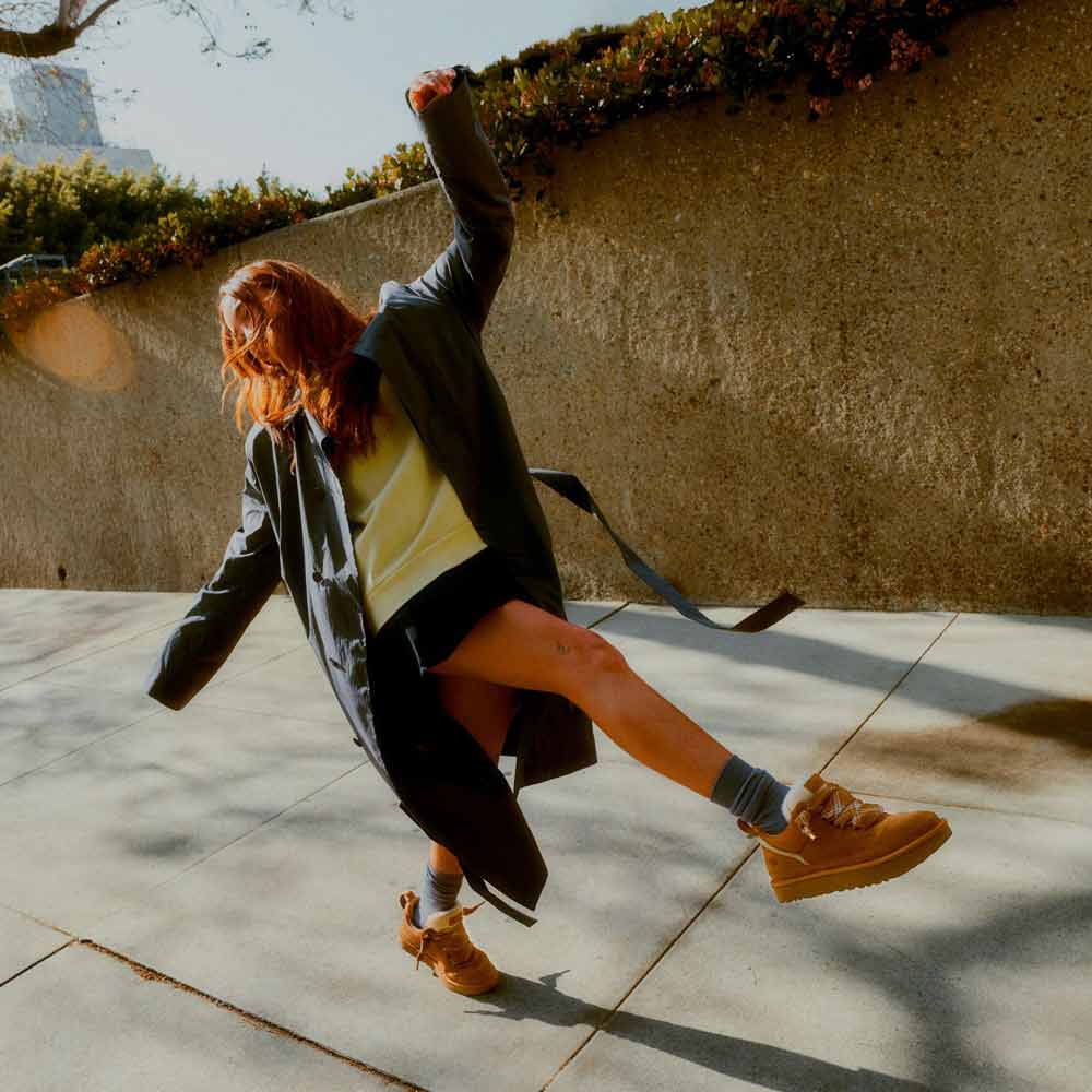 Elisa | Stylowe sneakersy damskie z ociepleniem i platformą