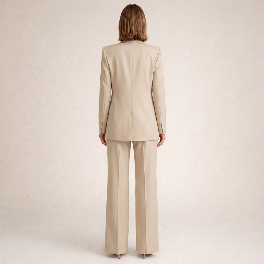 Lena | Stylish suit with flared trousers