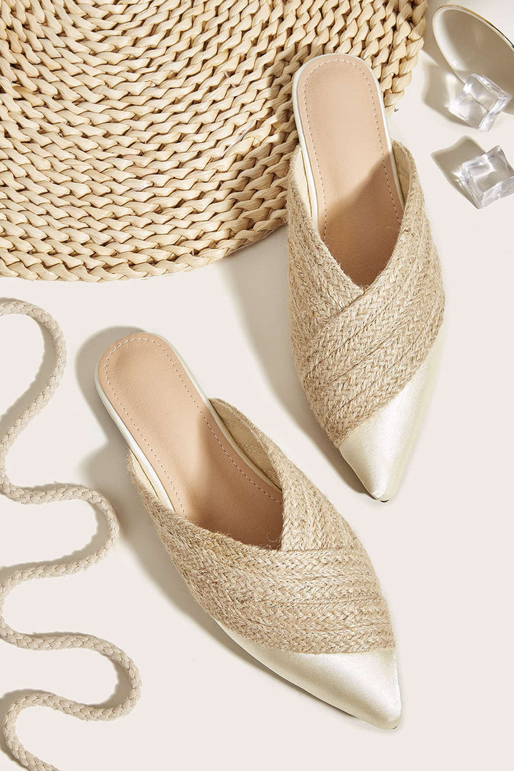 Zuzanna | Modne espadryle z odkrytą piętą