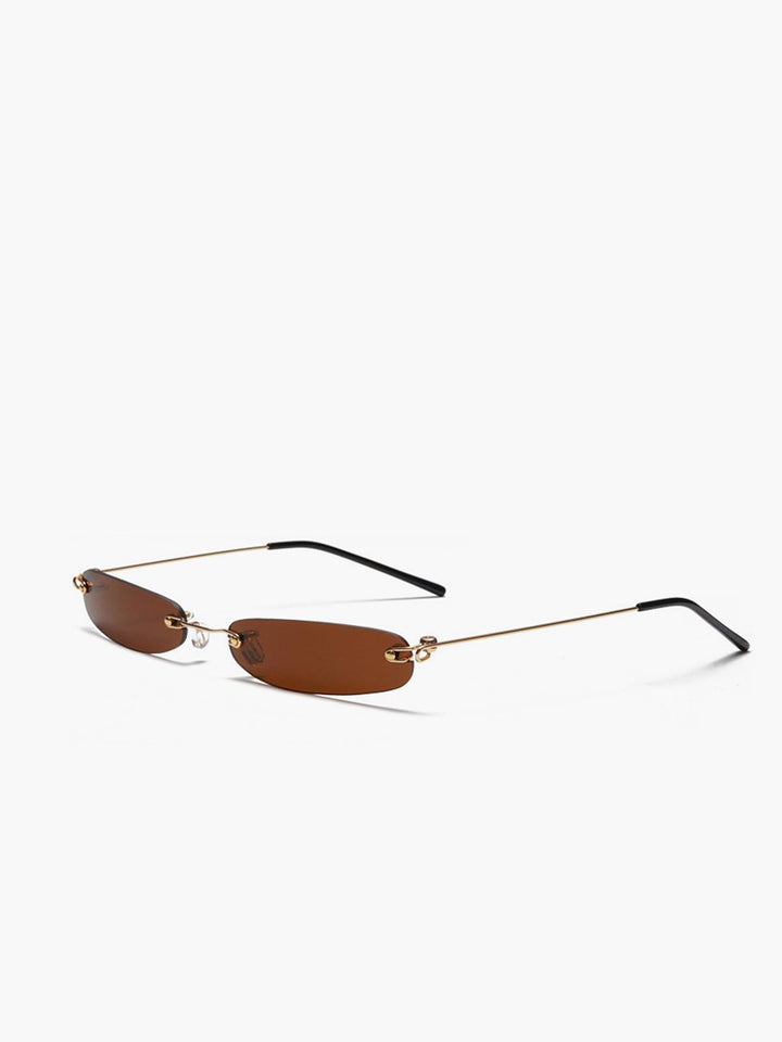 Elunara | Bezramkowe okulary przeciwsłoneczne w minimalistycznym stylu