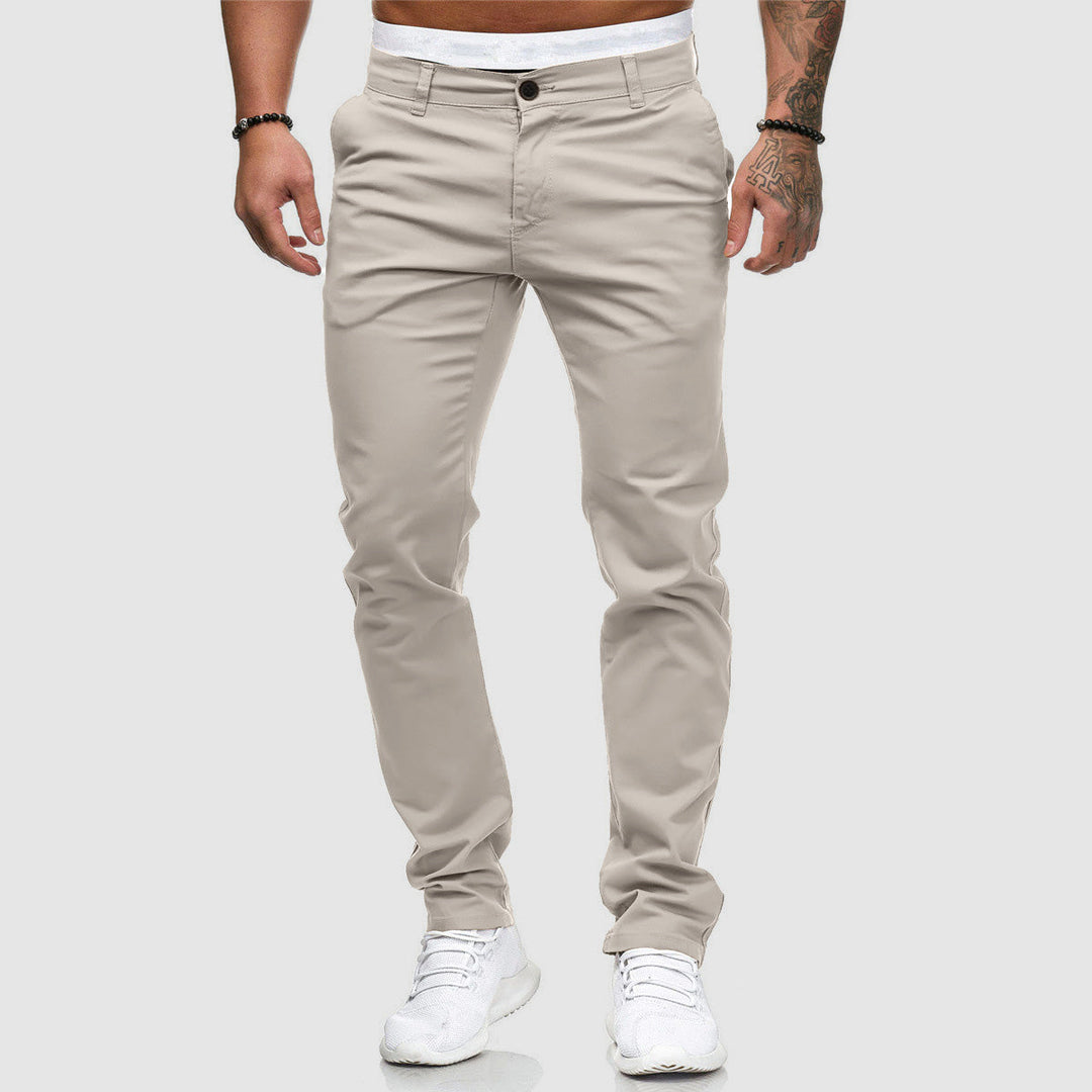 Bogusław | Męskie Spodnie Chino Slim Fit