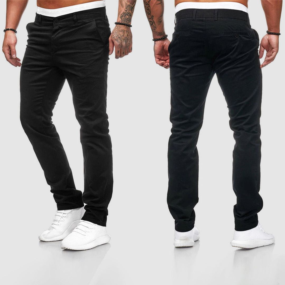 Bogusław | Męskie Spodnie Chino Slim Fit