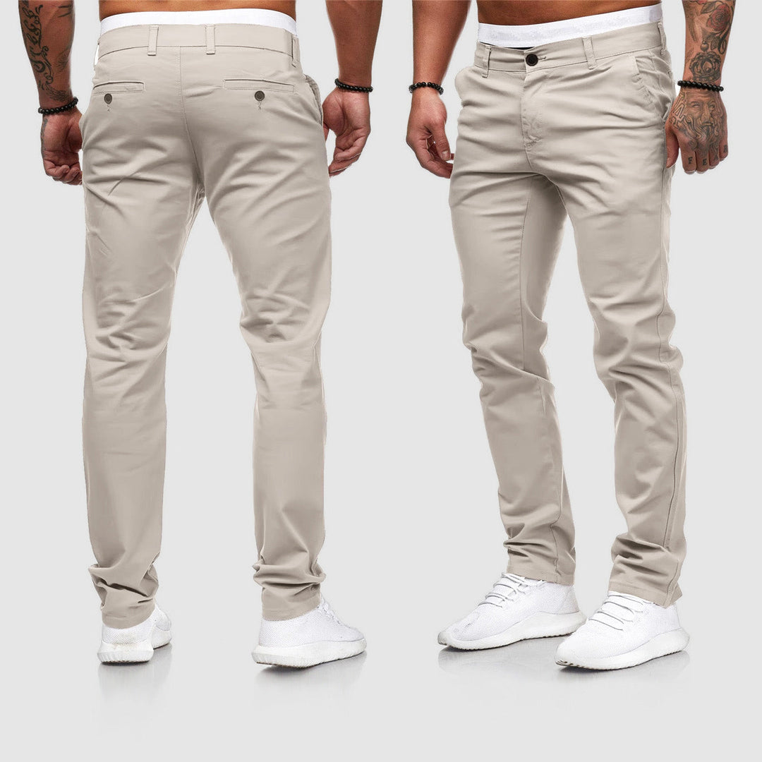 Bogusław | Męskie Spodnie Chino Slim Fit