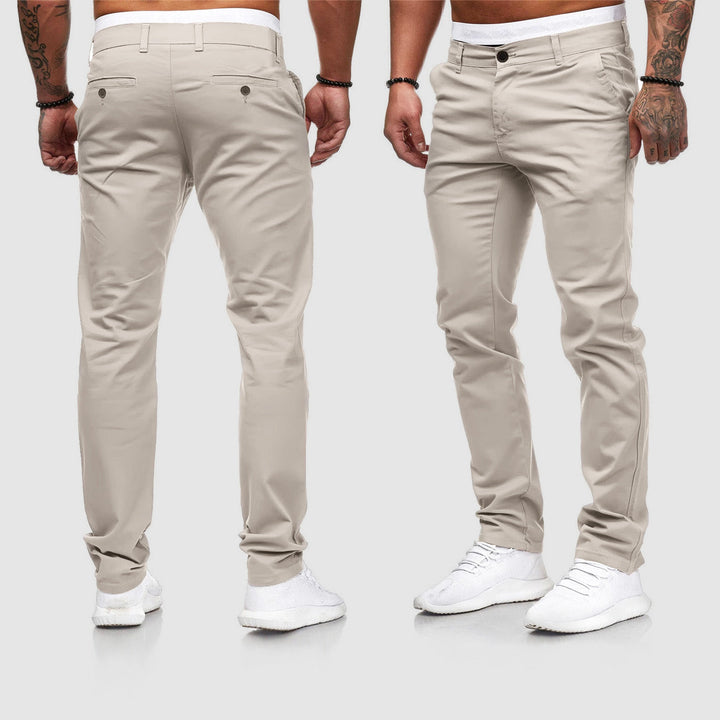 Bogusław | Męskie Spodnie Chino Slim Fit