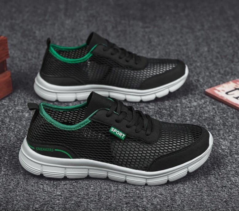 Jaromir | Męskie Buty Sportowe z Oddychającą Siateczką