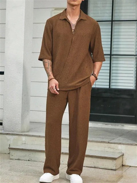 Elvren | Męski zestaw casualowy z nowoczesnym designem